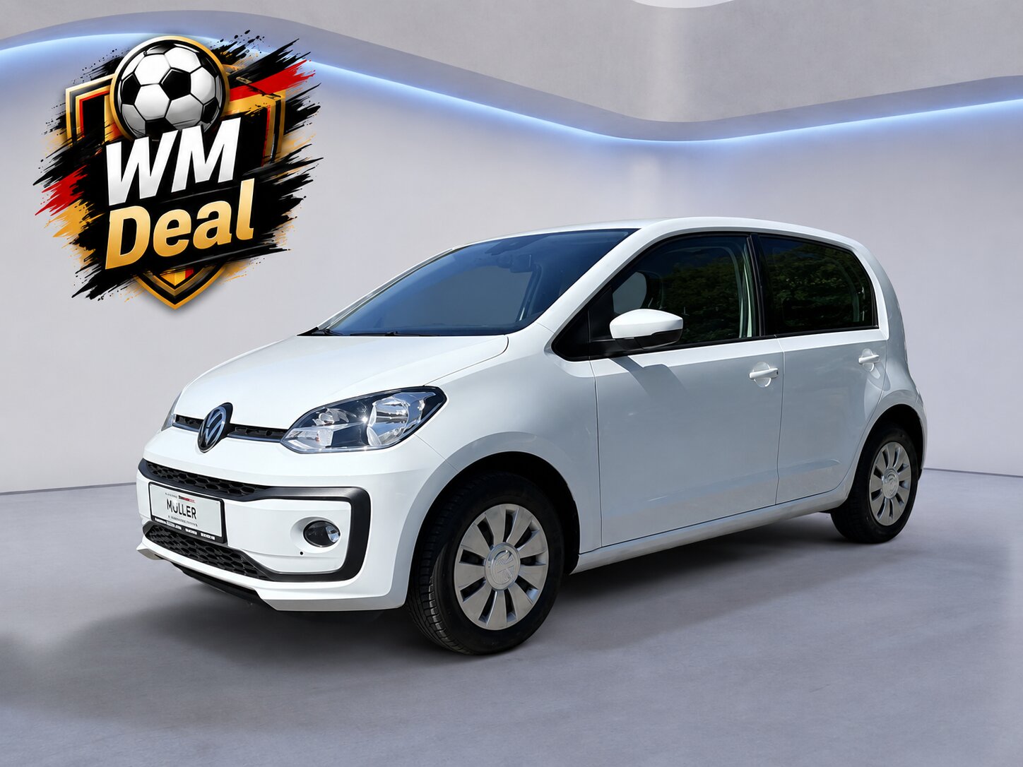 Volkswagen up Erdgas WM Deal